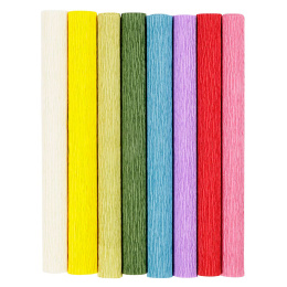 Crepepapir Grundfarver 8 ark i gruppen Papir & Blok / Kunstnerblok / Farvet papir hos Pen Store (130293)