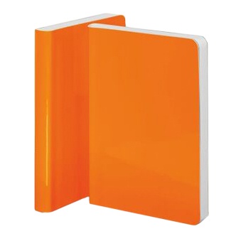 Notesbog Candy S - Neon Orange i gruppen Papir & Blok / Skriv og noter / Notesbøger hos Pen Store (104892)