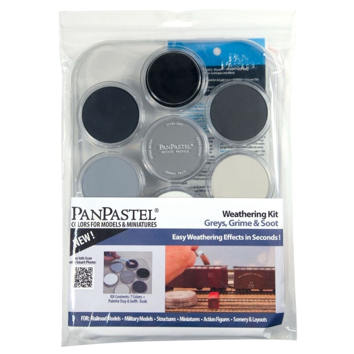 Weathering Kit - Greys i gruppen Kunstnerartikler / Kunstnerfarver / Pastel hos Pen Store (106078)