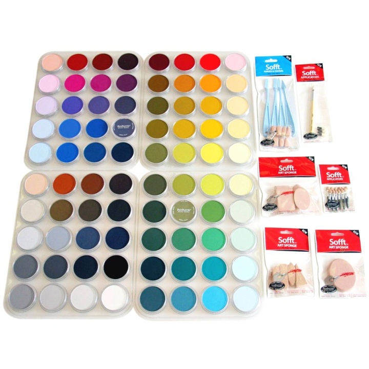 80 Color Set i gruppen Kunstnerartikler / Kunstnerfarver / Pastel hos Pen Store (106106)