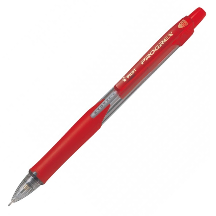 Mechanical pencil Progrex 0,9 red i gruppen Penne / Skrive / Stiftblyanter hos Pen Store (109488)
