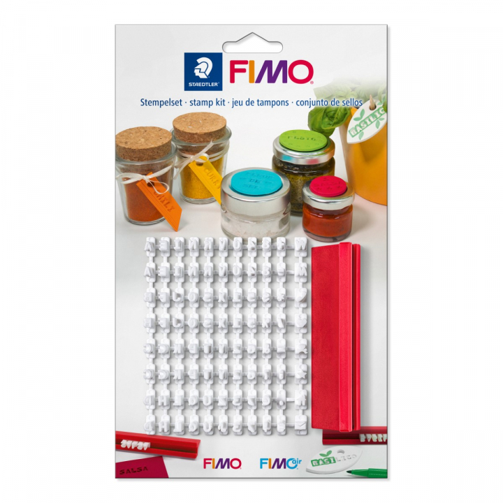 FIMO Stempelsæt i gruppen Hobby & Kreativitet / Skabe / Modellervoks hos Pen Store (126657)