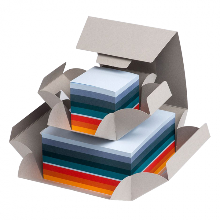 Cube Stripes S Sunset i gruppen Papir & Blok / Skriv og noter / Skriveblokke og hæfter hos Pen Store (127230)