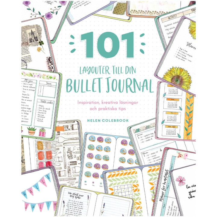 101 Layouts til din Bullet Journal i gruppen Hobby & Kreativitet / Bøger / Inspirationsbøger hos Pen Store (131384)