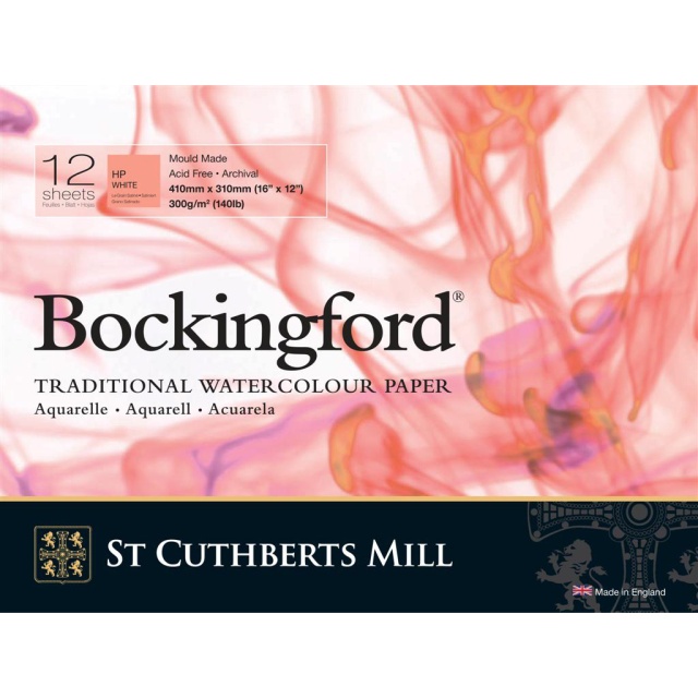 Bockingford Akvarelblok HP 300g 41x31cm