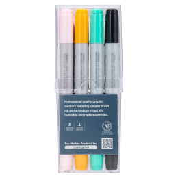 Ciao sæt 36 stk Basic Colors A i gruppen Penne / Kunstnerpenne / Illustrationmarkers hos Pen Store (103254)