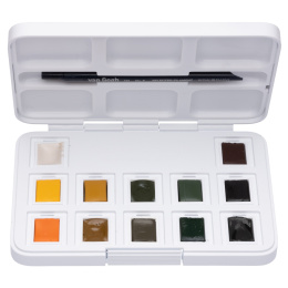 Pocket Box Akvarel 12-sæt Nature i gruppen Kunstnerartikler / Kunstnerfarver / Akvarelmaling hos Pen Store (104065)