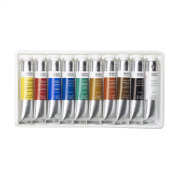 Winton Oil Color Tube 21 ml 10-set i gruppen Kunstnerartikler / Kunstnerfarver / Oliemaling hos Pen Store (107255)
