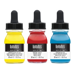 Acrylic Ink Essentials 3-sæt 30 ml i gruppen Kunstnerartikler / Kunstnerfarver / Akrylmaling hos Pen Store (107723)