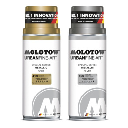 Spray UrbanFineArt Metallic 400 ml i gruppen Kunstnerartikler / Kunstnerfarver / Spraymaling hos Pen Store (108241_r)