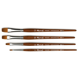 Precision Brush 8534 Flat st 10 i gruppen Kunstnerartikler / Pensler / Akvarelpensler hos Pen Store (108281)