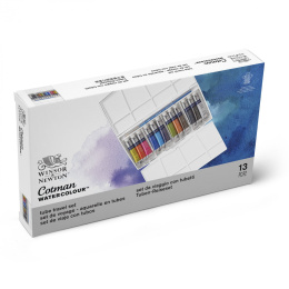 Cotman Akvarel Tub 12x8ml i gruppen Kunstnerartikler / Kunstnerfarver / Akvarelmaling hos Pen Store (108804)
