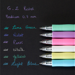 G2 Gel 0.7 Pastel i gruppen Penne / Skrive / Gelpenne hos Pen Store (109115_r)