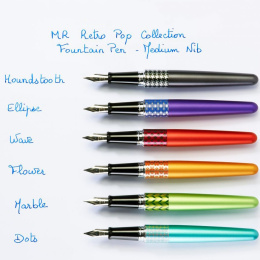 MR Retro Pop Fountain Pen Metallic Light Green i gruppen Penne / Fine Writing / Fyldepenne hos Pen Store (109503)