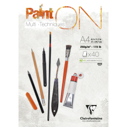 Paint'ON Multi-Techniques A4 i gruppen Papir & Blok / Kunstnerblok / Mixed media-blok hos Pen Store (110403)