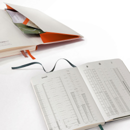 Outline Notebook B6 Signal Orange Dotted i gruppen Papir & Blok / Skriv og noter / Notesbøger hos Pen Store (125497)