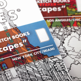 Streetscape Sketchbook New York/Miami 2-Pack i gruppen Papir & Blok / Kunstnerblok / Skitsebøger hos Pen Store (129839)