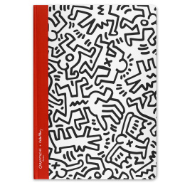 Keith Haring Limited Edition Sketchbook A5 i gruppen Papir & Blok / Kunstnerblok / Skitsebøger hos Pen Store (130247)