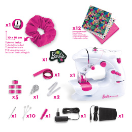 Barbie Symaskine med tilbehør i gruppen Kids / Sjovt og lærerigt / Gaver til børn hos Pen Store (130559)