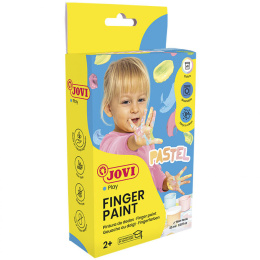 Fingermaling 6x35 ml Pastelfarver (2 år+) i gruppen Kids / Farve og maling til børn / Fingermaling hos Pen Store (131126)