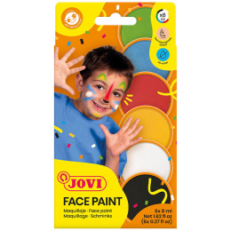 Ansigtsfarver 6 stk i gruppen Kids / Farve og maling til børn / Ansigtsfarve hos Pen Store (131271)