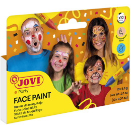 Farveblyanter til ansigt 10-pak i gruppen Kids / Farve og maling til børn / Ansigtsfarve hos Pen Store (131273)