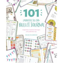 101 Layouts til din Bullet Journal i gruppen Hobby & Kreativitet / Bøger / Inspirationsbøger hos Pen Store (131384)
