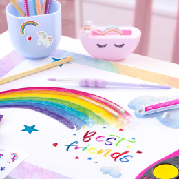 Regnbue-glitter 2 tuber i gruppen Kids / Farve og maling til børn / Farver for børn hos Pen Store (131680)